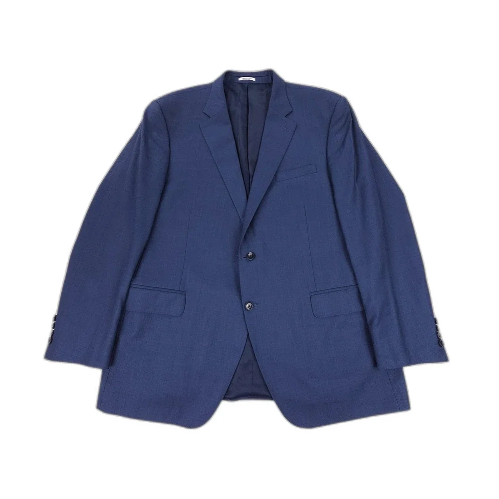 PETER MILLAR 100% Wool Two Button Blazer Jacket 48T Old Money Academia Preppy 48